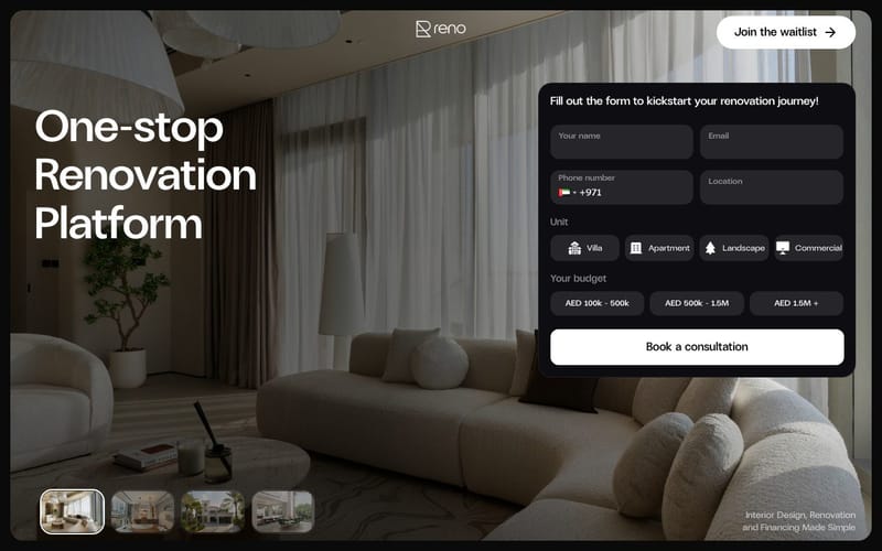 Lead-generation websites